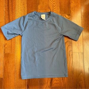 Hanna Andersson Short Sleeve Sunblock Rashguard Shirt - Size 120 - EUC